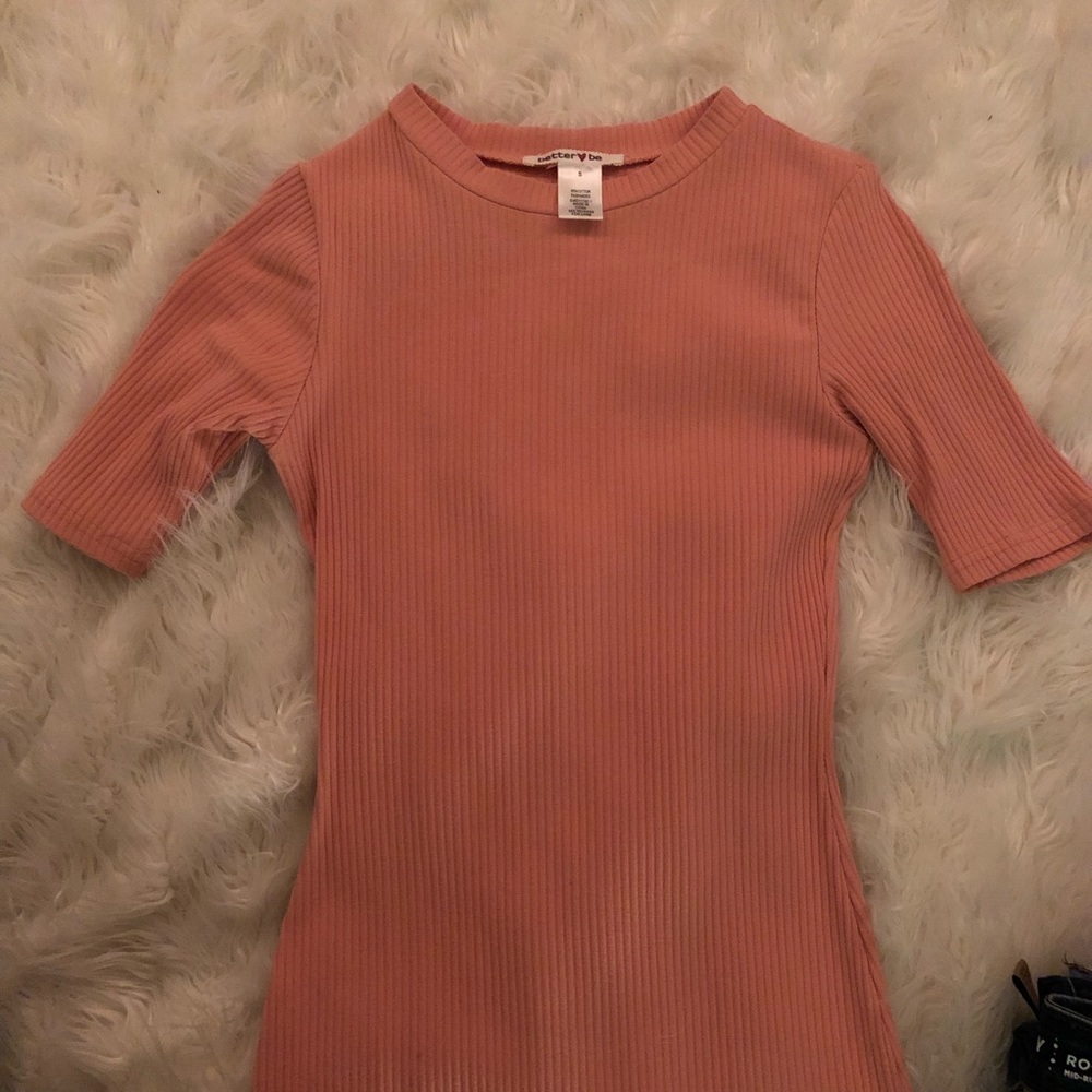 light pink dress
